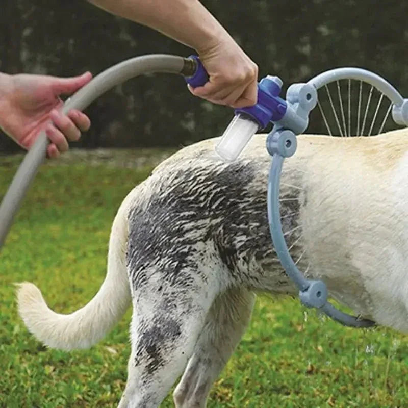360-Degree Pet Shower Sprayer - Foldable Bathing Tool for Dogs & Cats - TheHoomy