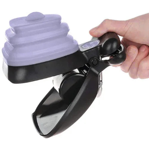Foldable Dog Poop Bag Dispenser with Scoop - Portable Travel Waste Picker - TheHoomy
