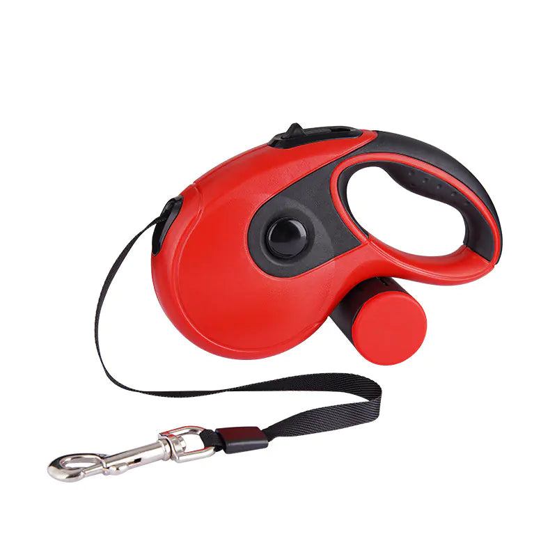 Automatic Retractable Dog Leash with Storage Box - 5M Traction Rope