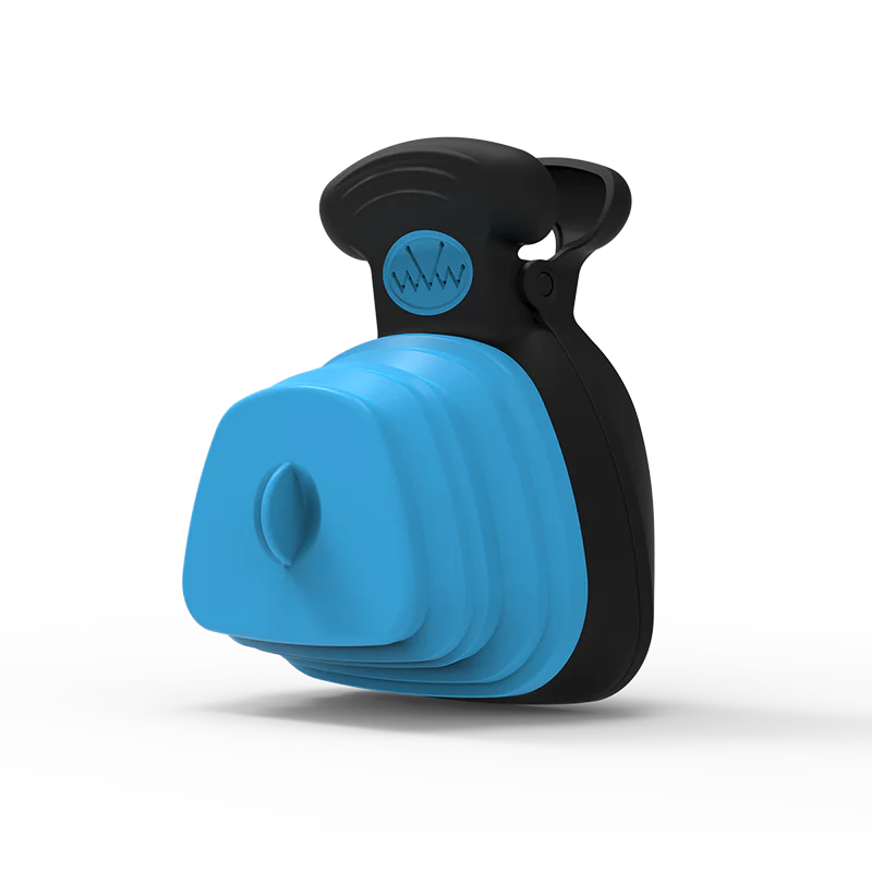 Foldable Dog Poop Bag Dispenser with Scoop - Portable Travel Waste Picker