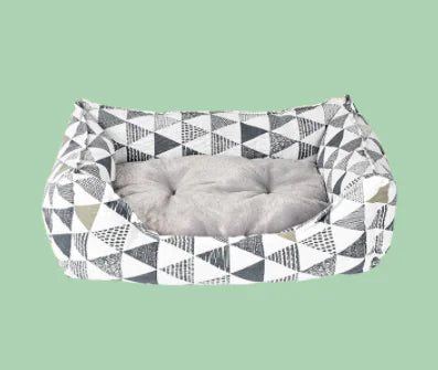 Warm Pet Bed for Dogs & Cats - Autumn/Winter Arctic Velvet Nest (S-L)