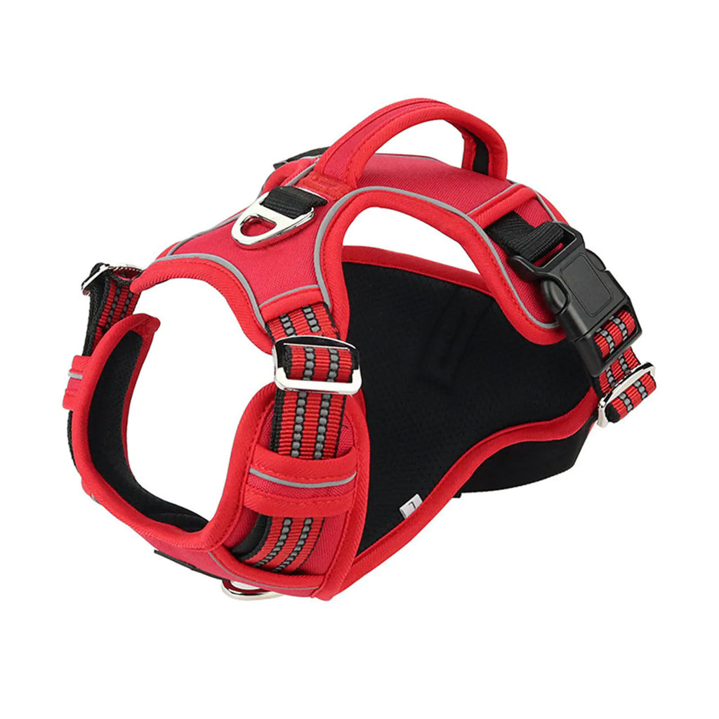 Waterproof Dog Harness with Handle - Reflective Oxford Cloth Vest Harness