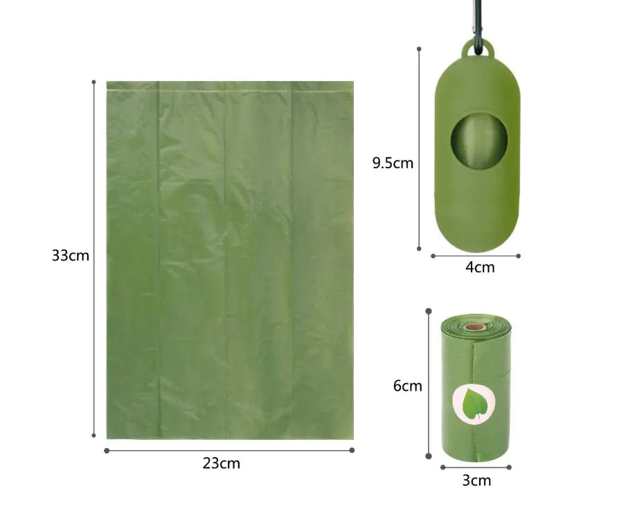Biodegradable Dog Poop Bags - Eco-Friendly Pet Waste Bags (8-20 Rolls)