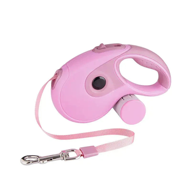 Automatic Retractable Dog Leash with Storage Box - 5M Traction Rope - TheHoomy