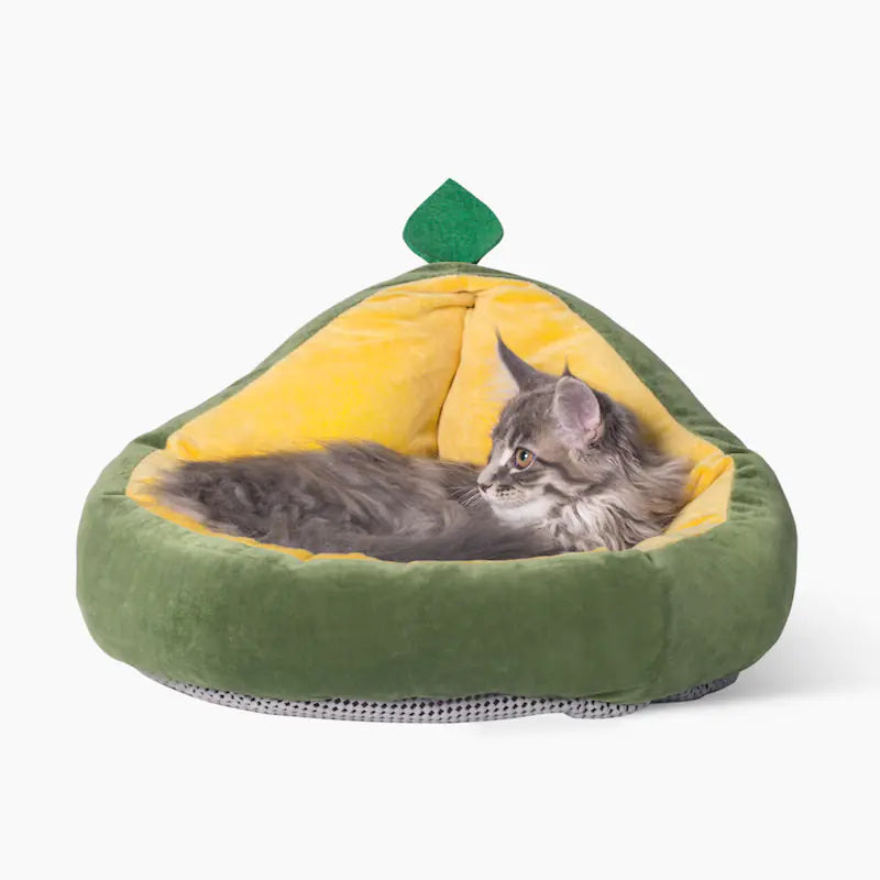 Cozy Removable Mat Cat Bed - Washable Cushion for Cats & Small Dogs