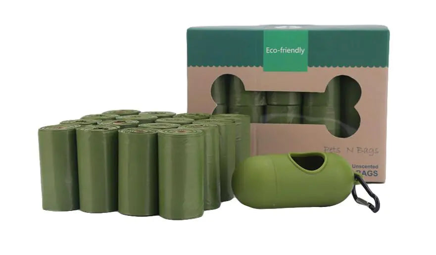 Biodegradable Dog Poop Bags - Eco-Friendly Pet Waste Bags (8-20 Rolls)