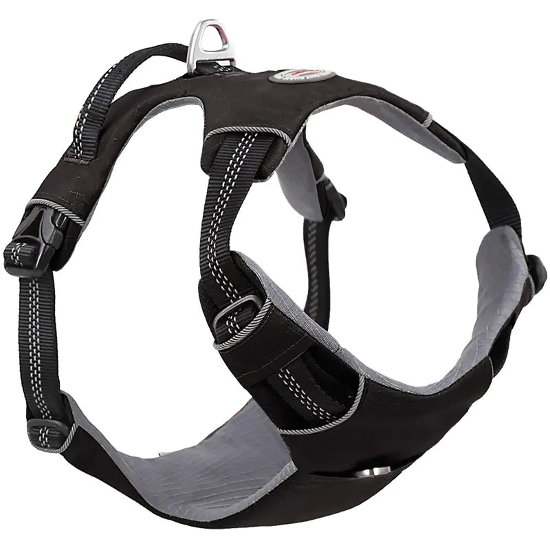 Reflective Dog Safety Vest - High Visibility Harness with Chest Strap