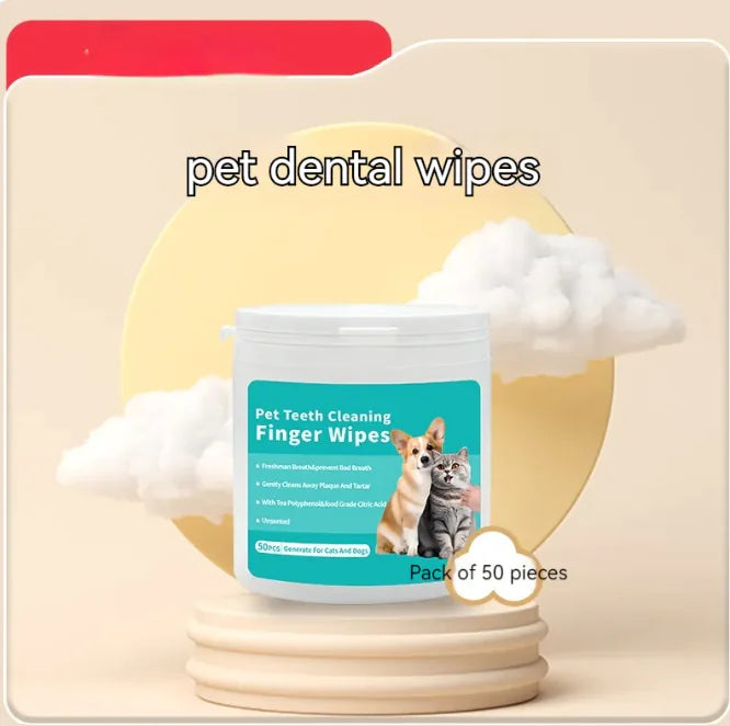 Pet Cleaning Gloves & Wipes - Disposable Grooming Kit for Dogs & Cats