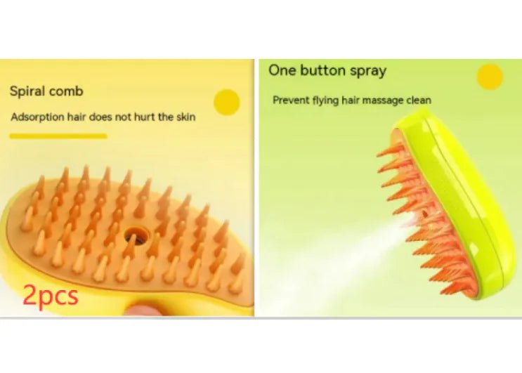 TheHoomy Pet Groomer - 3 - in - 1 Electric Spray Brush for Dogs & Cats - TheHoomy