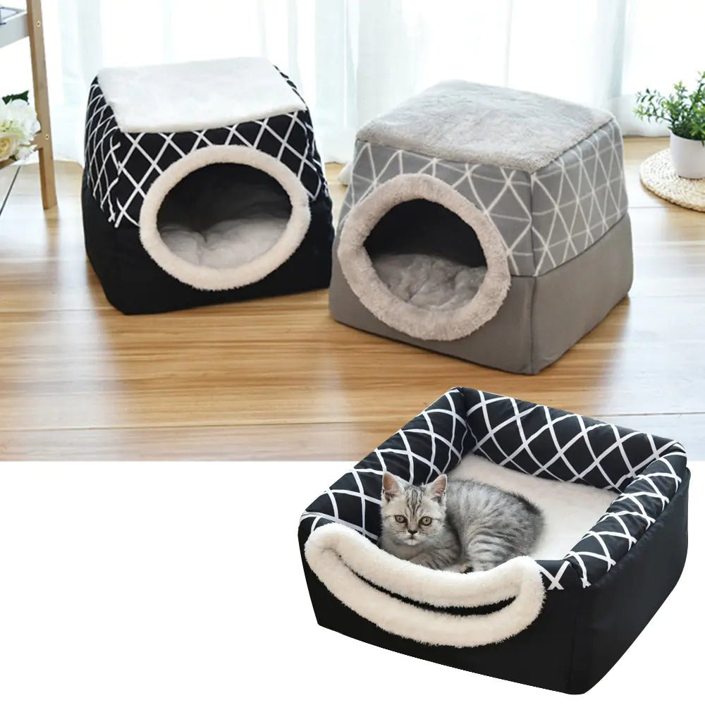 TheHoomy Space Capsule Pet Bed - Dual Use Villa for Dogs & Cats (L - XL) - TheHoomy