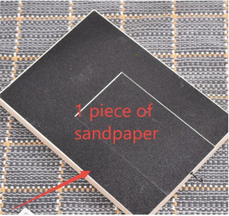 Wooden Dog Nail File Board - Natural Scratch Pad with Sandpaper - TheHoomy